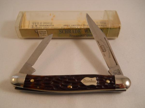Schrade Walden 718RB USA Mint