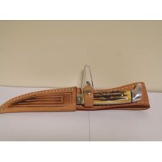 Case USA 5 Finn Stag Fixed Blade Case USA 5 Finn Stag Fixed Blade