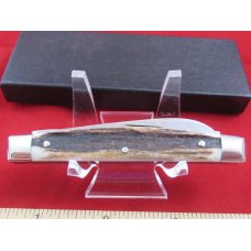 Kane Cutlery Co. Stag  3 blade Congress 