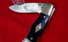 Robt Klass Solingen Germany Kissing Crane Stag Congress Knife Robt Klass Solingen Germany Kissing Crane Stag Congress Knife