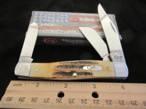 Case XX Bone Stag Stockman Pattern # 6.5375 SS