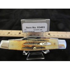 Case XX Bone Stag Stockman Pattern # 6.5375 SS Case XX Bone Stag Stockman Pattern # 6.5375 SS