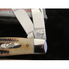 Case XX Bone Stag Stockman Pattern # 6.5375 SS Case XX Bone Stag Stockman Pattern # 6.5375 SS