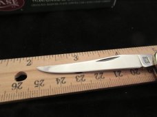 Case XX Smooth Red Bone 2000 Case Shield Tiny Texas ToothPick Pattern # 610096 SSMSM