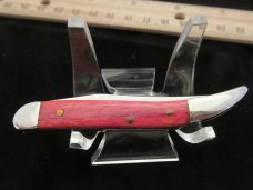 Case XX Smooth Red Bone 2000 Case Shield Tiny Texas ToothPick Pattern # 610096 SSMSM
