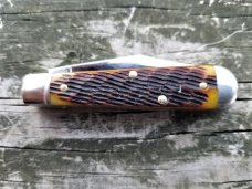 GEC GREAT EASTERN NORTHFIELD BOY'S KNIFE #14 ANTIQUE YELLOW BONE 2 BLADE GEC GREAT EASTERN NORTHFIELD BOY'S KNIFE #14 ANTIQUE YELLOW BONE 2 BLADE