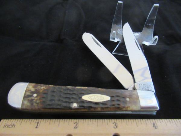 Case XX 1980 Brown Bone Trapper Pattern # 6254 Case XX 1980 Brown Bone Trapper Pattern # 6254