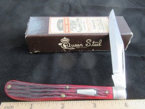 Schatt & Morgan 1992 Red Bone Slim Line Trapper Pattern # 041811 