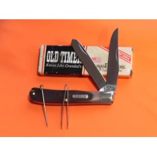 Vintage USA Schrade Old Timer Bear Head Trapper (96 OT) w/ Hide Away Tweezers & Pick -NOS +Orig Box Vintage USA Schrade Old Timer Bear Head Trapper (96 OT) w/ Hide Away Tweezers & Pick -NOS +Orig Box