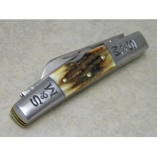 Schatt & Morgan Titusville PA Genuine Stag 034431 Large Congress Knife in Box c.2016 Schatt & Morgan Titusville PA Genuine Stag 034431 Large Congress Knife in Box c.2016