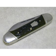 Schatt & Morgan Keystone Series 6 Green Bone 042264 Canoe Knife in Box c.1996 Schatt & Morgan Keystone Series 6 Green Bone 042264 Canoe Knife in Box c.1996