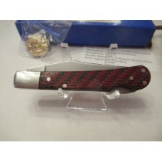 Canal Street Cutlery CO-OP Red Hill Cutlery Red Fannel Micarta Pinch Lockback 