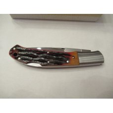 Moki Red Bone Lockback Model MK-433anz , Kronos Moki Red Bone Lockback Model MK-433anz , Kronos