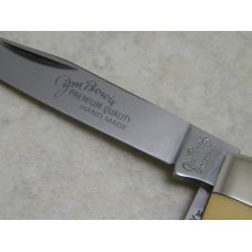 Jim Bowie (German Eye) Premium Quality Hand Made Germany Yellow Trapper Knife Jim Bowie (German Eye) Premium Quality Hand Made Germany Yellow Trapper Knife