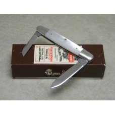 Schatt & Morgan File & Wire Tested "American Pocket Knives 1902-2002" Pearl 052221 Pen Knife in Box Schatt & Morgan File & Wire Tested "American Pocket Knives 1902-2002" Pearl 052221 Pen Knife in Box