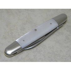 Schatt & Morgan File & Wire Tested "American Pocket Knives 1902-2002" Pearl 052221 Pen Knife in Box Schatt & Morgan File & Wire Tested "American Pocket Knives 1902-2002" Pearl 052221 Pen Knife in Box
