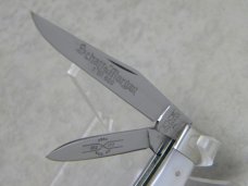 Schatt & Morgan Titusville, PA Series 9 Pearl 052117 Reversed Peanut Knife c.2004