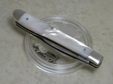 Schatt & Morgan Titusville, PA Series 9 Pearl 052117 Reversed Peanut Knife c.2004