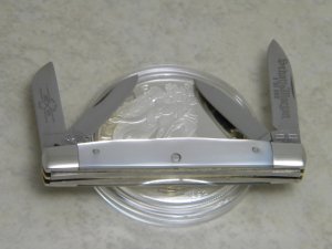 Schatt & Morgan Titusville, PA Pearl 054230 Baby Congress Knife c.2006