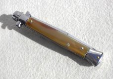 NEW OLD STOCK FRANK BELTRAME 11" ITALIAN STILETTO GENUINE HORN  