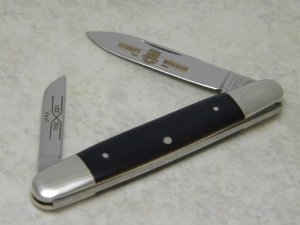 Schatt & Morgan File & Wire Tested "American Pocket Knives 1902-2002" Buffalo Horn 152221 Pen Knife