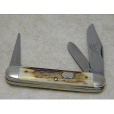 Ulster Knife Co. USA (Great Eastern Cutlery) Stag Cattle Punch Stockman in Tube c.2010 Ulster Knife Co. USA (Great Eastern Cutlery) Stag Cattle Punch Stockman in Tube c.2010