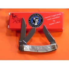 1993 HAND MADE Bulldog Sowbelly Stockman "Cuttin Horse" Knife w Flawless Mother of Pearl Handles NOS 1993 HAND MADE Bulldog Sowbelly Stockman "Cuttin Horse" Knife w Flawless Mother of Pearl Handles NOS