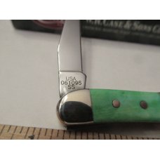 Case XX 2005 Elegante Green Tiny Texas Toothpick pattern # 061096 SS Case XX 2005 Elegante Green Tiny Texas Toothpick pattern # 061096 SS