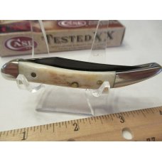 Case XX 2009 Vintage Stag Tiny Texas Toothpick Pattern # V510096 SS Case XX 2009 Vintage Stag Tiny Texas Toothpick Pattern # V510096 SS