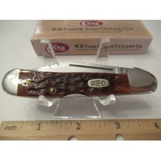 Case XX Brown Bone Mini Copperlock Pattern # 61749L SS Case XX Brown Bone Mini Copperlock Pattern # 61749L SS