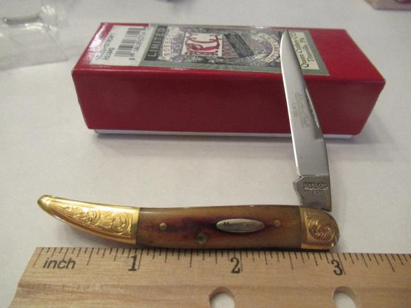 Robeson MasterCraft Amber Bone 1 of 200 Tiny Texas Toothpick Pattern # RS16AG Robeson MasterCraft Amber Bone 1 of 200 Tiny Texas Toothpick Pattern # RS16AG
