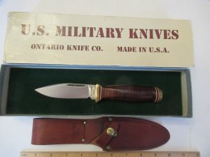 Ontario Fixed Blade P1 USMC Parachutist  