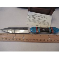 Lone Wolf Knives David Yellowhorse Bugling Elk Dagger # 20 of 25 Made 