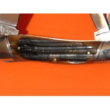 Schatt & Morgan Carpenters Whittler Pocket Knife w Amber Winterbottom Handles & Blade Etch -1 of 30 Schatt & Morgan Carpenters Whittler Pocket Knife w Amber Winterbottom Handles & Blade Etch -1 of 30