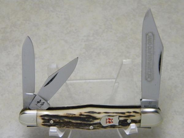 Kissing Crane Robt Klass Solingen Germany Stag 2735 XIV Whittler Knife c.1975 Kissing Crane Robt Klass Solingen Germany Stag 2735 XIV Whittler Knife c.1975