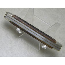 C. Schlieper German Eye Solingen Germany Bone Serpentine Stockman Knife C. Schlieper German Eye Solingen Germany Bone Serpentine Stockman Knife