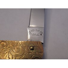 Queen Scrolled Metal Handle Doctors Knife pattern # 96 Queen Scrolled Metal Handle Doctors Knife pattern # 96
