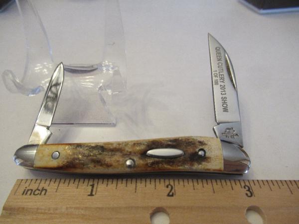 Queen Cutlery 2013 Show Knife Stag