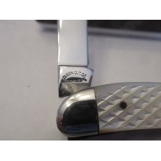 Schatt & Morgan Checkered Pearl Wharncliff Whittler Schatt & Morgan Checkered Pearl Wharncliff Whittler