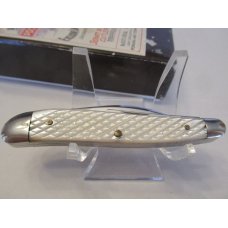 Schatt & Morgan Checkered Pearl Wharncliff Whittler Schatt & Morgan Checkered Pearl Wharncliff Whittler