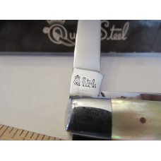 Schatt & Morgan 1993 Gold Lip Pearl Doctors Knife Pattern # 96 Schatt & Morgan 1993 Gold Lip Pearl Doctors Knife Pattern # 96