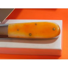 Colonel Coon (by Queen) Barlow Pocket Knife w Bone Handles & +Orig Box -Low Production Run Colonel Coon (by Queen) Barlow Pocket Knife w Bone Handles & +Orig Box -Low Production Run