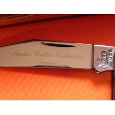 Vintage 1980 Queen Master Cutler Collection Whittler Pocket Knife w/ Beautiful Handles in Display Vintage 1980 Queen Master Cutler Collection Whittler Pocket Knife w/ Beautiful Handles in Display