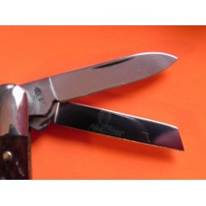 Vintage 1980 Queen Master Cutler Collection Whittler Pocket Knife w/ Beautiful Handles in Display Vintage 1980 Queen Master Cutler Collection Whittler Pocket Knife w/ Beautiful Handles in Display