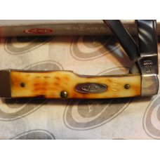 Case xx 1986 GunStock Knife (6215 SS) w Beautiful Pocket Worn Antique Bone Handles -NOS & A Beauty! Case xx 1986 GunStock Knife (6215 SS) w Beautiful Pocket Worn Antique Bone Handles -NOS & A Beauty!