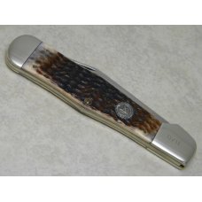 Case XX USA 1990 Dark Brown Bone DBC61050 SS NKCA 1st of the Museum Series Coke Bottle Knife Case XX USA 1990 Dark Brown Bone DBC61050 SS NKCA 1st of the Museum Series Coke Bottle Knife