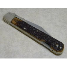 Vintage Kabar 1173 USA Jigged Delrin Swing Guard Lockback Knife Vintage Kabar 1173 USA Jigged Delrin Swing Guard Lockback Knife