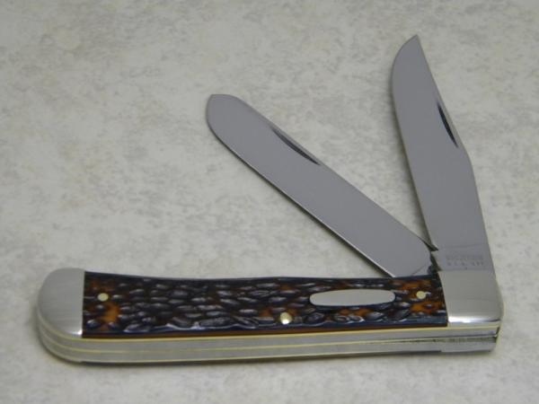Western USA 691 A Jigged Delrin Trapper Knife c.1977 Western USA 691 A Jigged Delrin Trapper Knife c.1977