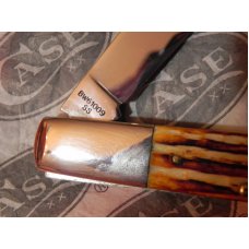 Case xx 1992 Single Blade Barlow Knife w/ Beautiful 2nd Cut Torched Bone Handles -NOS and A Beauty!