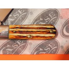 Case xx 1992 Single Blade Barlow Knife w/ Beautiful 2nd Cut Torched Bone Handles -NOS and A Beauty!